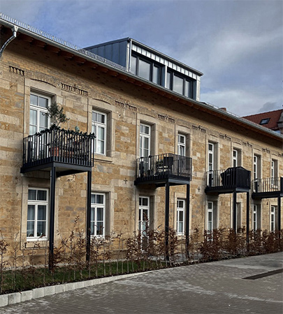 Postbau Wohnblock