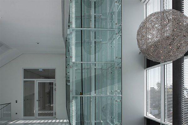 Alufenster, für große Flächen
